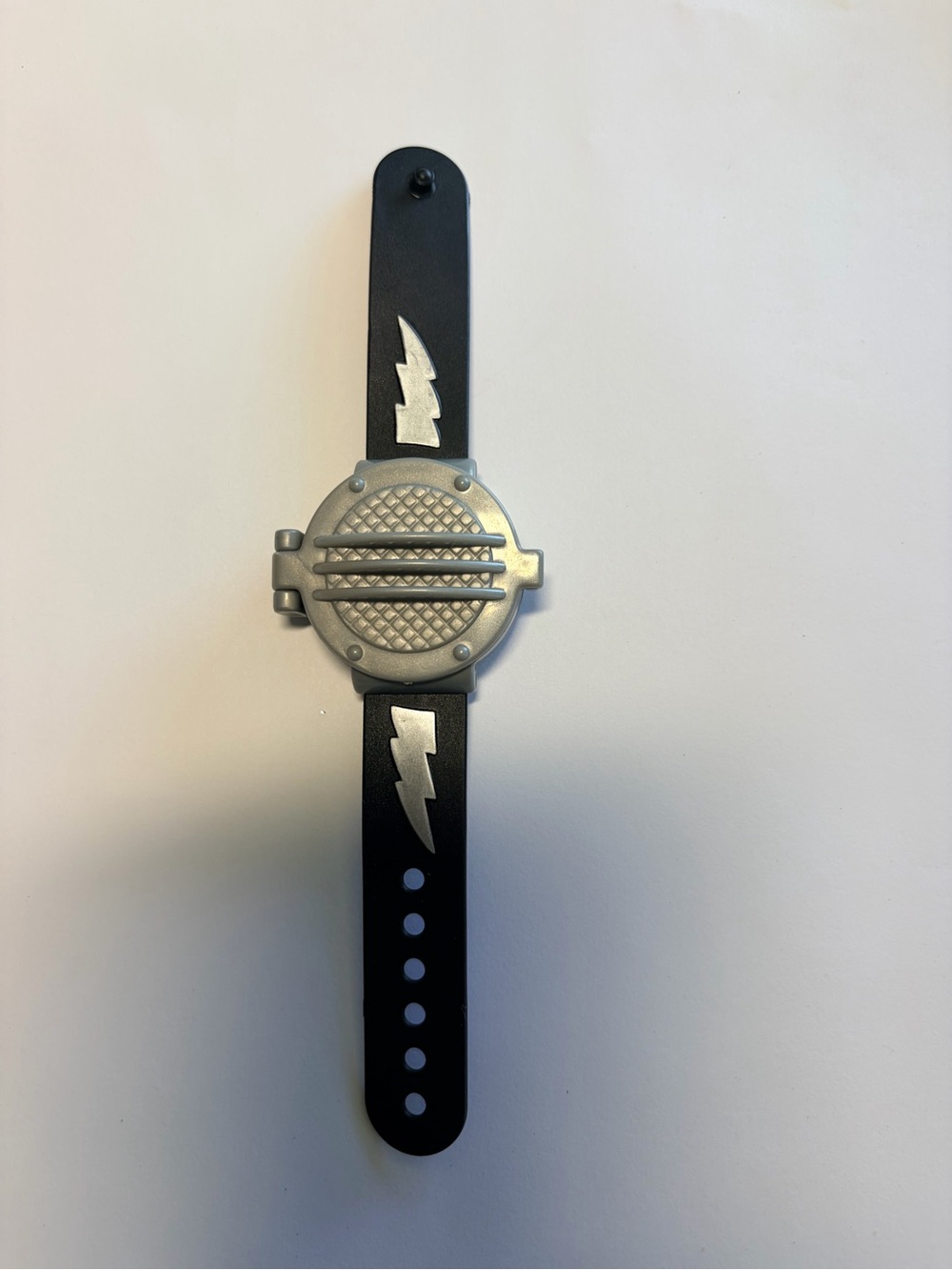 Power Ranger Black and Silver Lightning Roleplay Watch